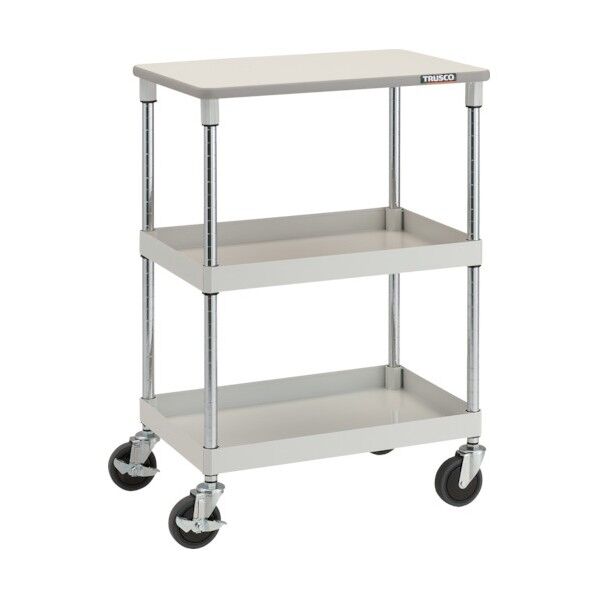 フレックスワゴン 天板付 600X400 W色 FLW-812TW 1点