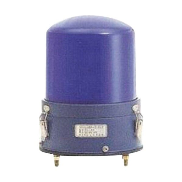 ブルー 丸型警光灯8型フラッシュランプ 12V FL-8BB 1点