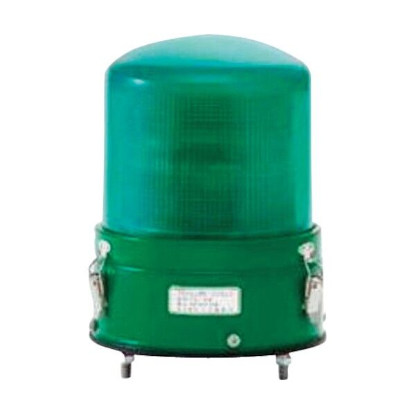 グリーン 丸型警光灯8型フラッシュランプ 12V FL8BG 1点