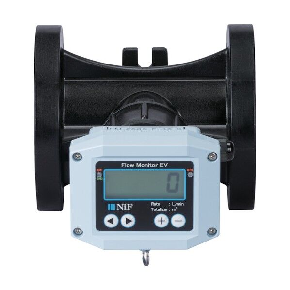 フイルター 簡易流量計FM2000シリーズ 40A 電池式 FM-2000-P-40-S-0-B 1点