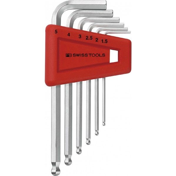 ボール付六角棒レンチセット(パックナシ) 212H-5 1S