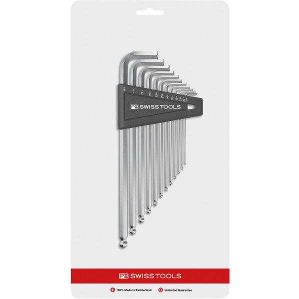 ボール付ロング六角棒レンチセット 212Z.LH-12CN 1