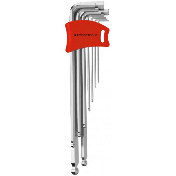 ボール付六角レンチセットロング(パックナシ) 212.LDH-10 1