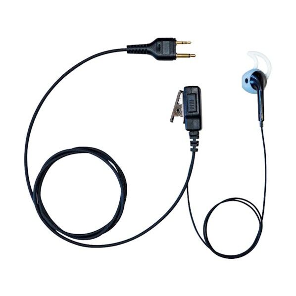 シリコンカバー付きインナータイプ左耳専用イヤホンマイク(PRO用/トランシーバー専用) FPG-27LA 1点