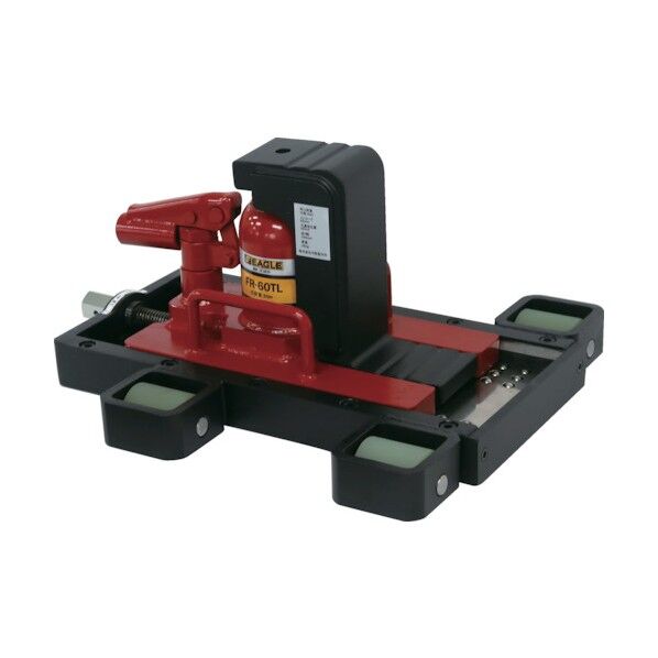 ローラー送り台タイプ爪つきジャッキFR-60TL爪能力3t