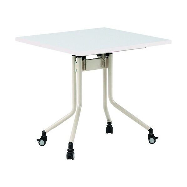天板跳ね上げ式 ホールディングテーブル FRC-7575 ホワイト