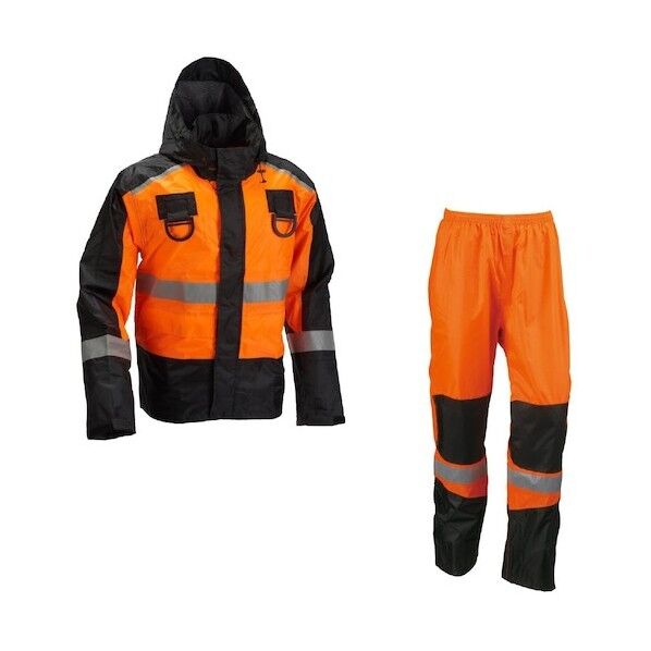 ブレイブレインフルハーネス仕様 オレンジブラック 3Lサイズ FS-1110FH ORBK 3L 1点