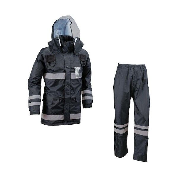 安全レインフルハーネス仕様 ネイビー Lサイズ FS-6000FH NV L 1点