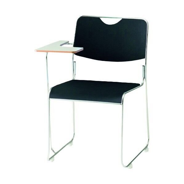 ミーティングチェア ステンレス脚テーブル付 布張り