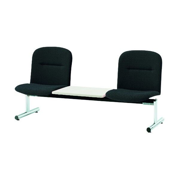 ロビーチェア 背付2人掛テーブル付