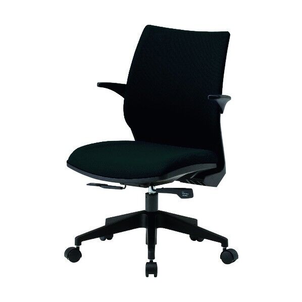TOKIO オフィスチェア FST-88A 肘付き ブラック FST-88A-BK 1個