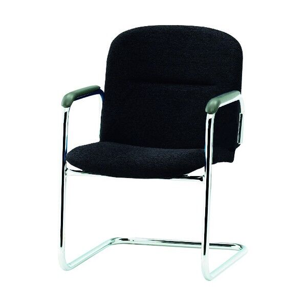 ミーティングチェア C脚肘付