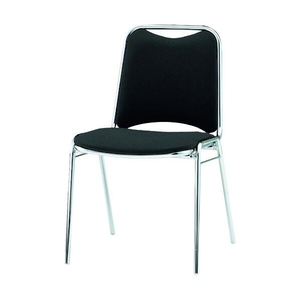 リフレッシュチェア 4本脚 ブラック FSR-4 BK 1点