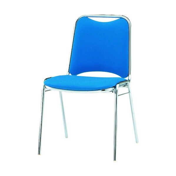 リフレッシュチェア 4本脚 クリアブルー FSR-4 CBL 1点