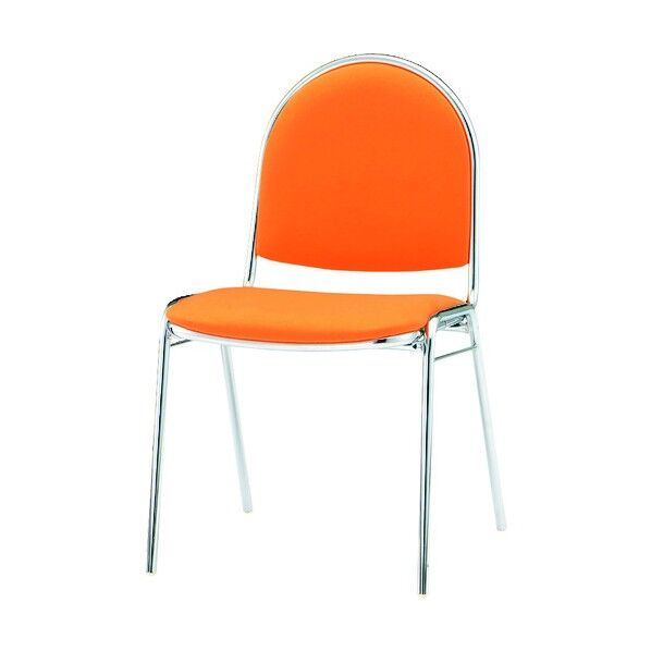 リフレッシュチェア 4本脚 オレンジ FSR-R4 OR 1点