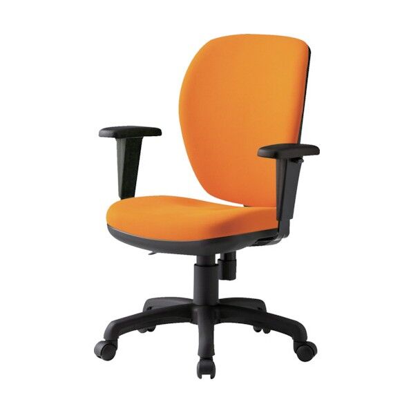 オフィスチェア FST-77HAT オレンジ FST-77HAT-OR 1点