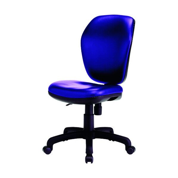 オフィスチェア FST-77HL ハイバック ネイビー(レザー) FST-77HLNV 1点