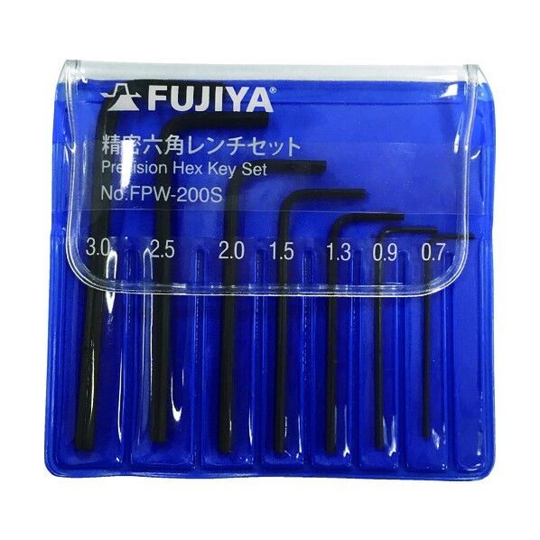 精密6角レンチセット7本組