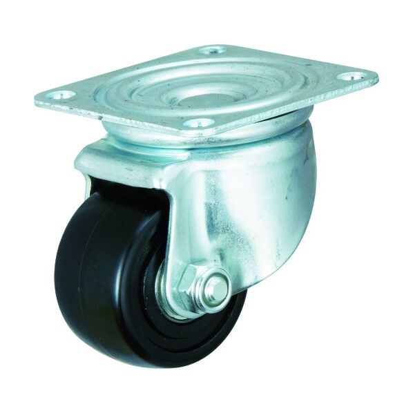 プレート式重荷重用キャスター(ナイロン車) 自在