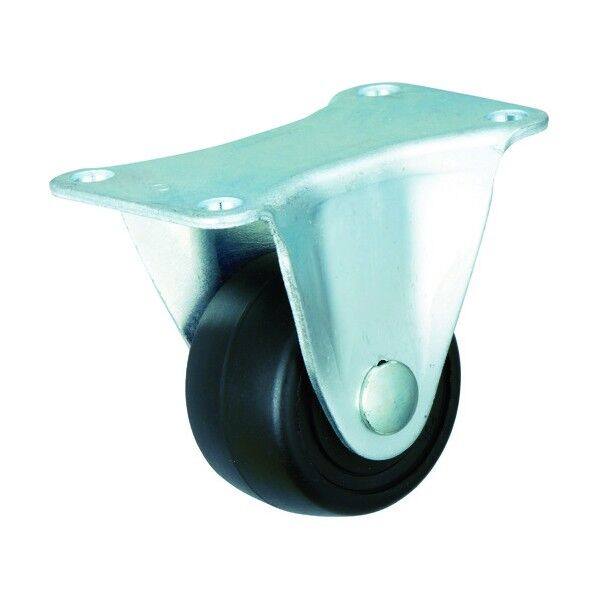 プレート式重荷重用キャスター(ナイロン車) 固定