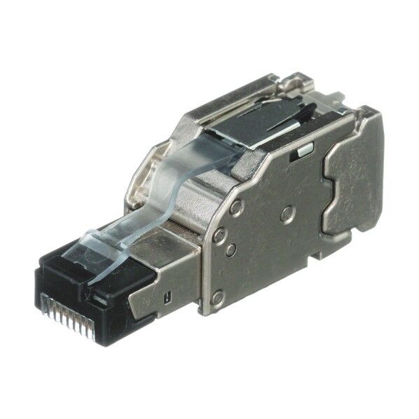 RJ45 かんたん成端シールドモジュラープラグ(ストレートタイプ)