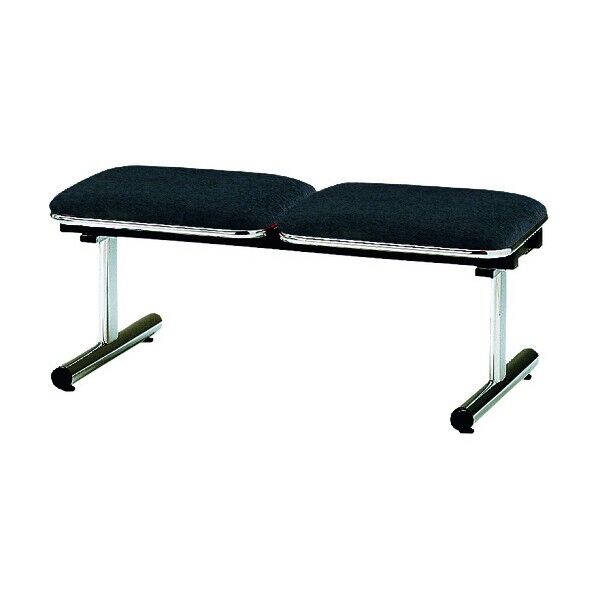 ロビーチェア 背無2人掛