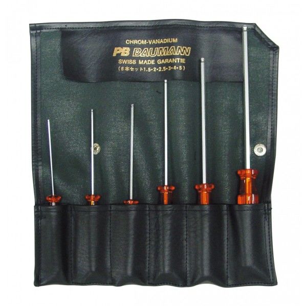 ボールポイント六角棒ドライバーセット K206S.6 1セット