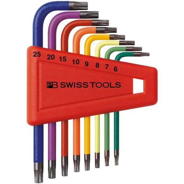 レインボーヘクスローブレンチセット 410.H6-25RB 1セット