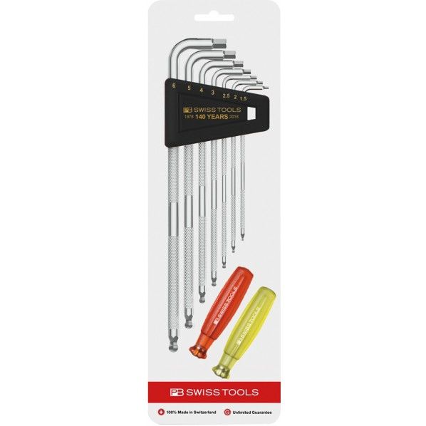 [ローレット入六角レンチセット140TH限定 3212LH-6SPCNJ 1