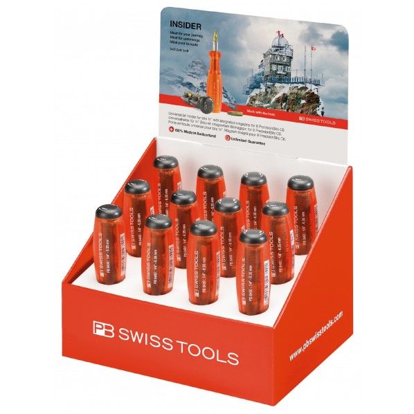 インサイダー(レッドx12本)ディスプレイセット 6460.POS 1