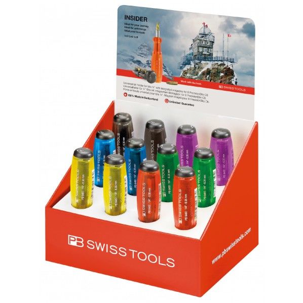 インサイダー(6色x各2本)ディスプレイセット 6460POSCOL 1