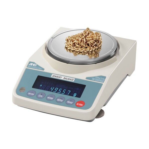 宝石・貴金属用天ビン FX120GD JCSS校正付 FX120GD-00J00 1台