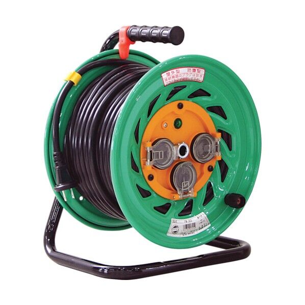 防雨・防塵型ドラム 100V 2芯 アース無