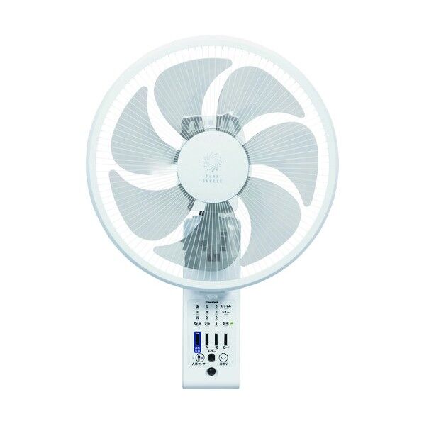 トヨトミ AC壁掛け扇風機 FW-S30JR(W) 1個