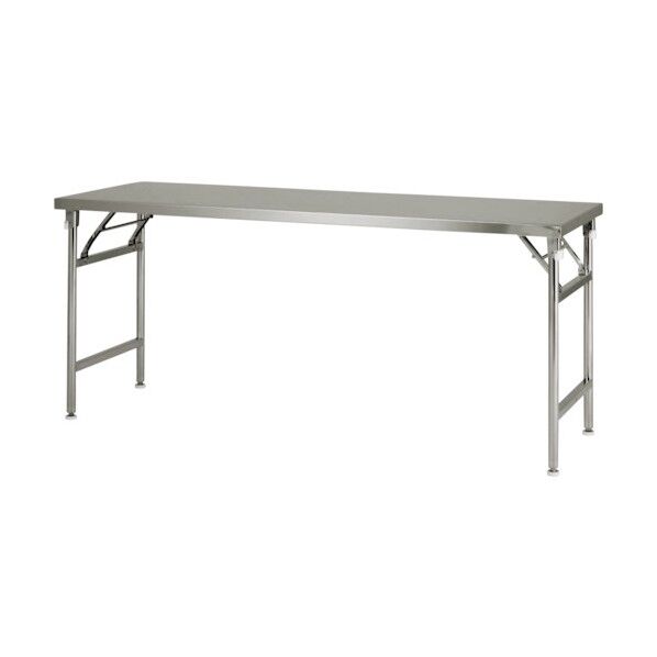 脚折りたたみ式ステンレス作業台 1800x750 FWT-1875AJ 1点