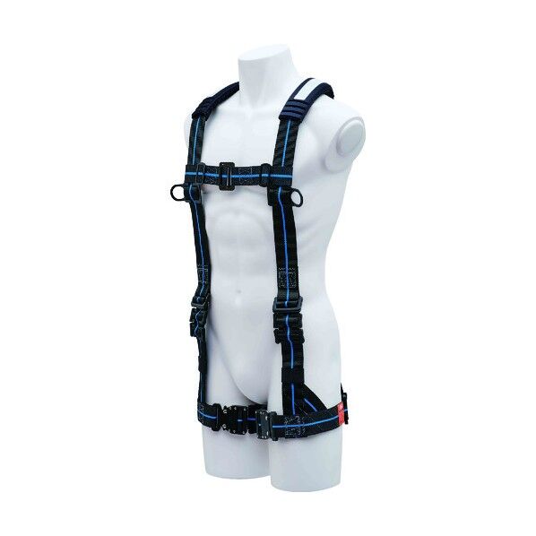 ハーネスY型ワンタッチ式黒/青ラインL寸 FYPNBL-L 1本