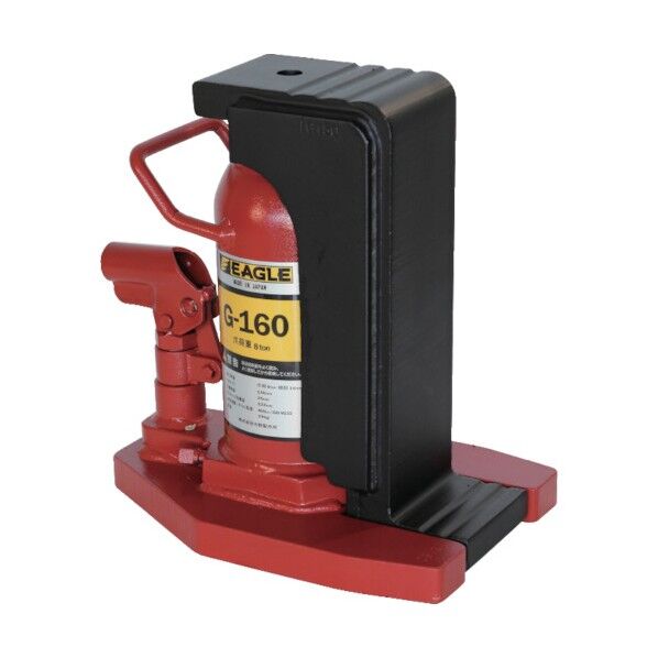 レバー回転・安全弁付爪つきジャッキ爪能力8t G-160 1