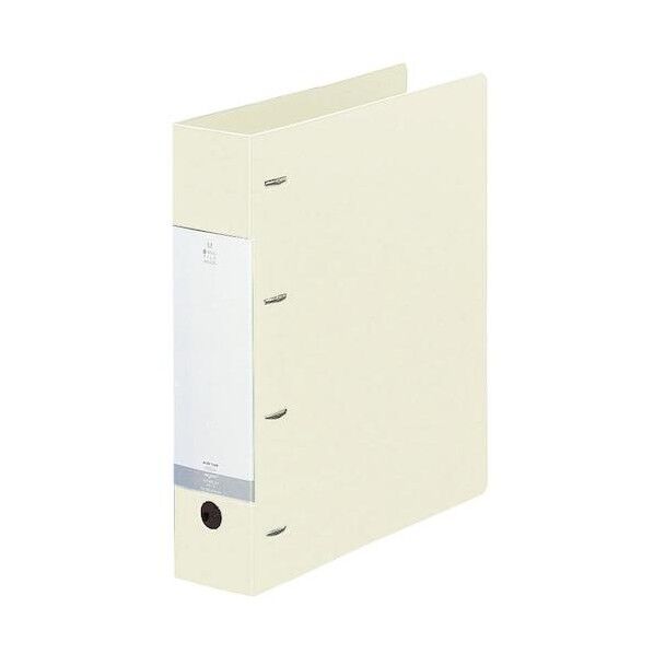 リクエスト D型リングファイル 白 280×64×314mm G1280-0 1点