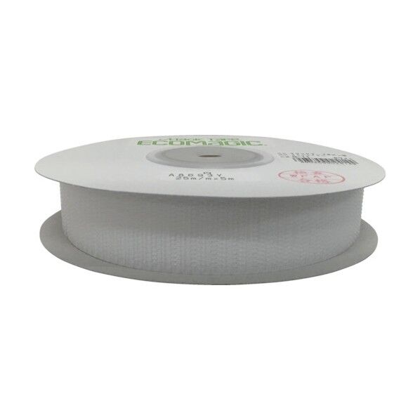 マジックテープマジックテープボビン巻Ａ２５ｍｍ×５ｍホワイト