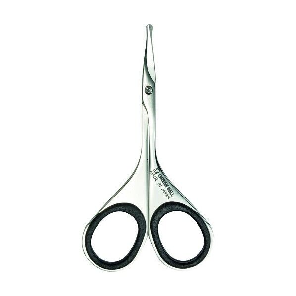 ステンレス製 鼻毛・ムダ毛用はさみ 全長:90mm 9g G-2113