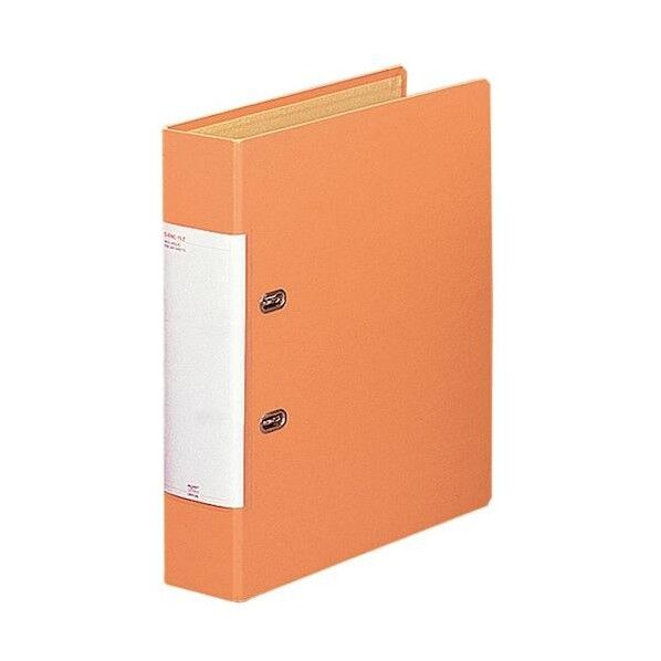 リクエスト D型リングファイル 橙 268×69×306mm G2250-4 1点