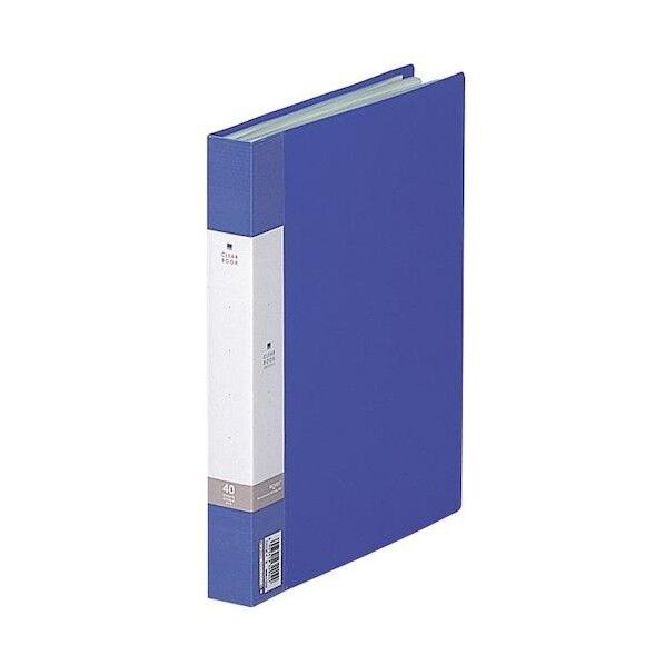 リクエスト クリヤーブック 青 210×32×267mm G3208-8 1点