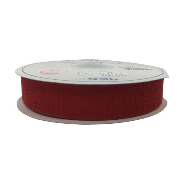 マジックテープマジックテープボビン巻Ｂ２５ｍｍ×５ｍレッド