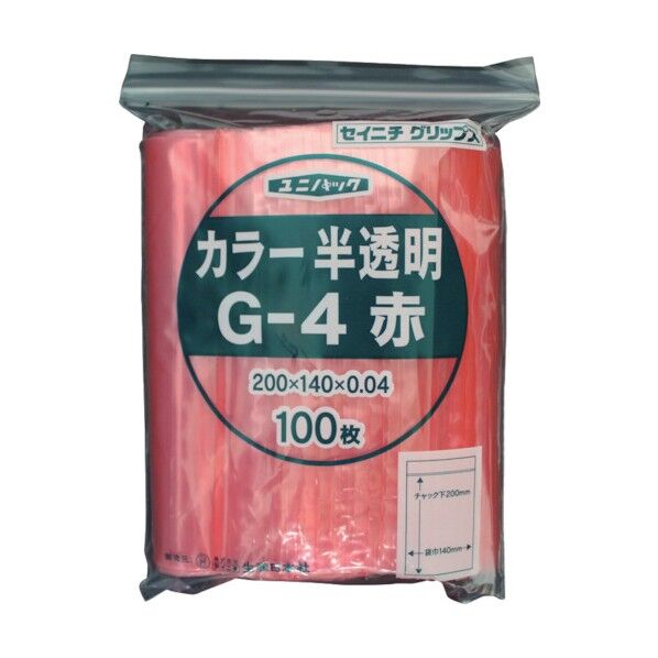 チャック付ポリ袋 ユニパック