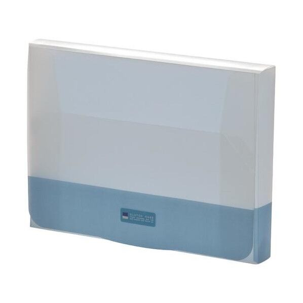 クラッチケース ブルー A4 G5900-8 1点