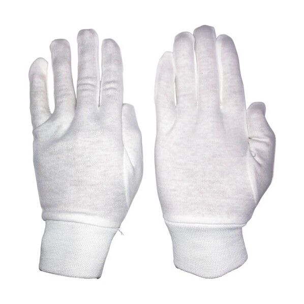 手首ジャージ付き 綿スムス手袋 G-578-L 2双