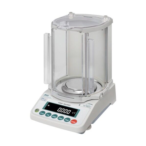 校正用分銅内蔵カラット天ビン FZ700CT JCSS校正付 FZ700CT-00J00 1台