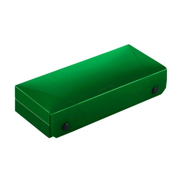 キングジム ペンケース フェイバリッツ ワイド 緑 FV2940TW-G 1個