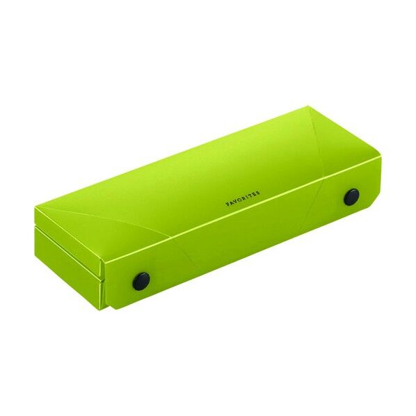 キングジム ペンケース フェイバリッツ 黄 FV2940T-Y 1個