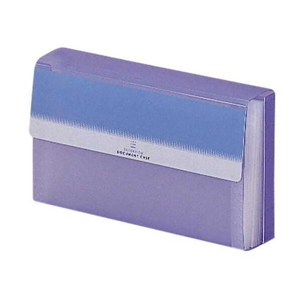 リクエスト スーパーヴュー･ドキュメントケース ライトブルー 260×60×155mm G5602-14 1点